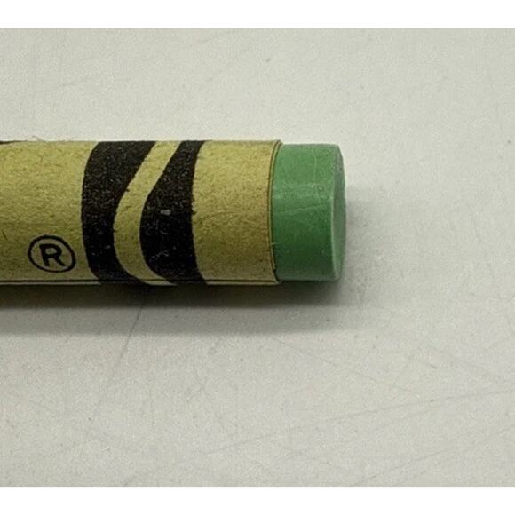SEA GREEN Crayola Crayon Unused Binney & Smith New York Rare 1988 VTG USA - Picture 4 of 5